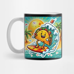 Cute & Funny Taco Smiling Mug